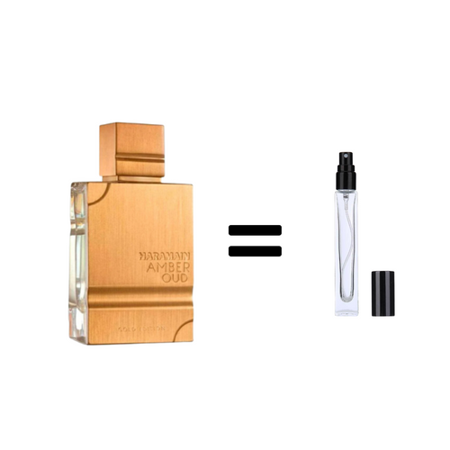 Decant haramain Amber Oud Gold Edition