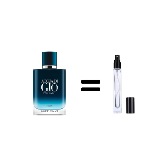 Decant Armani Acqua Di Gio Profondo Parfum