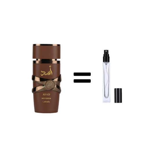 Decant Asad Bourbon Lattafa Parfum