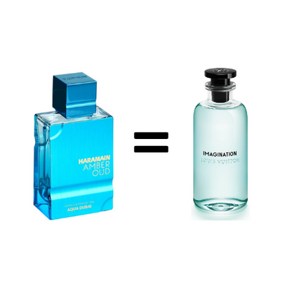 Decant Haramain Amber Oud Aqua Dubai